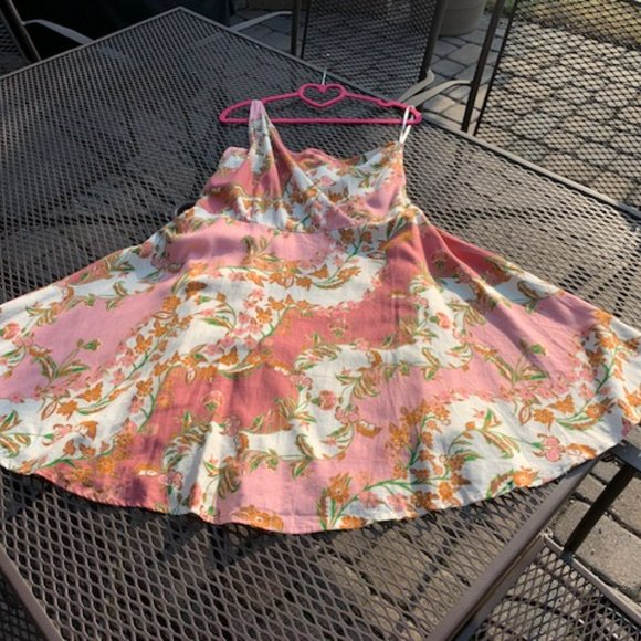 NWT Paper Heart Pink Floral Sundress Size 8 - Picture 6 of 16